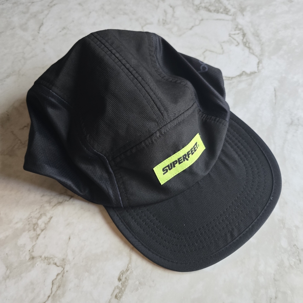 Superfeet Black Cap with Neon Green Logo from Boco Gear